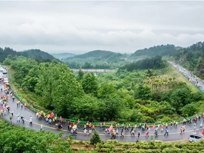 红色旅游线-新洲环中赛最美赛道